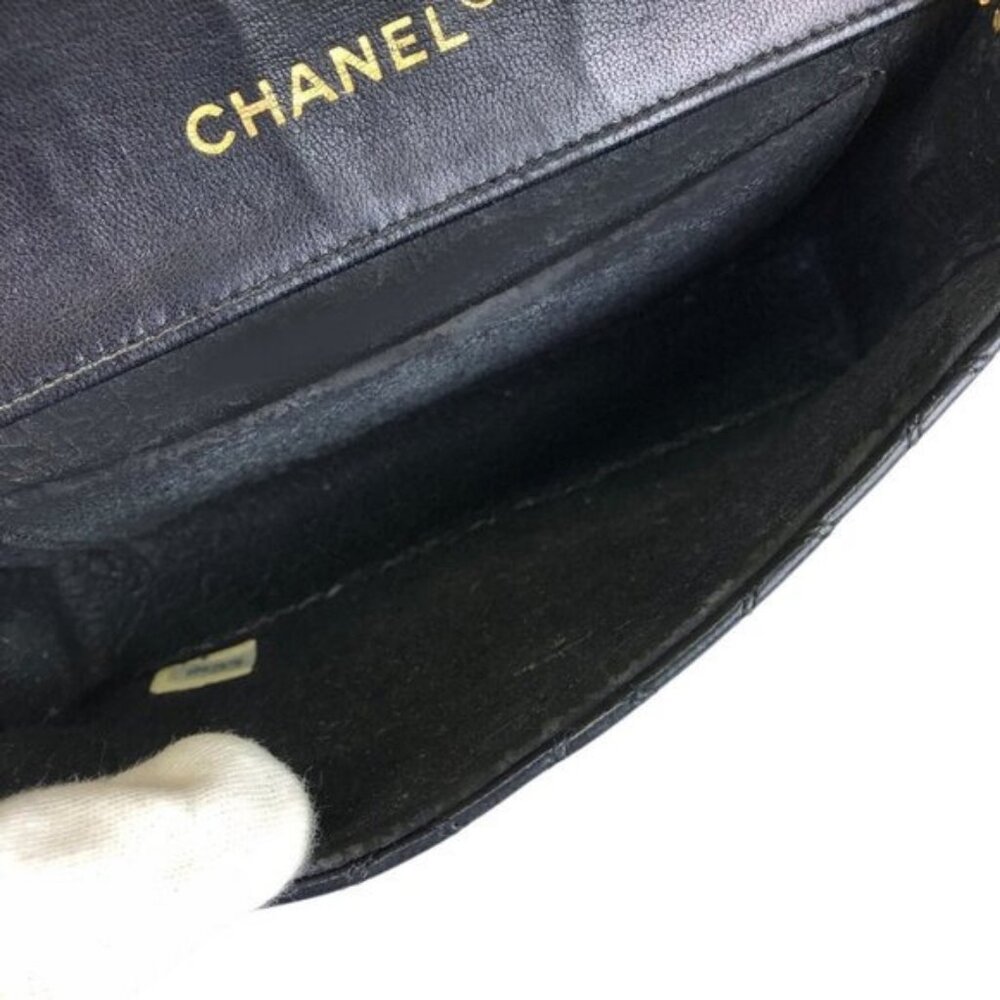 CHANEL 24K Vintage Single Flap Bag Large Coco Quilted Chain Shoulder Bag Purse - Picture 12 of 16